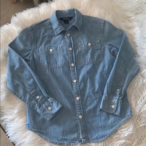 Polo Ralph Lauren denim boys shirt sz 10